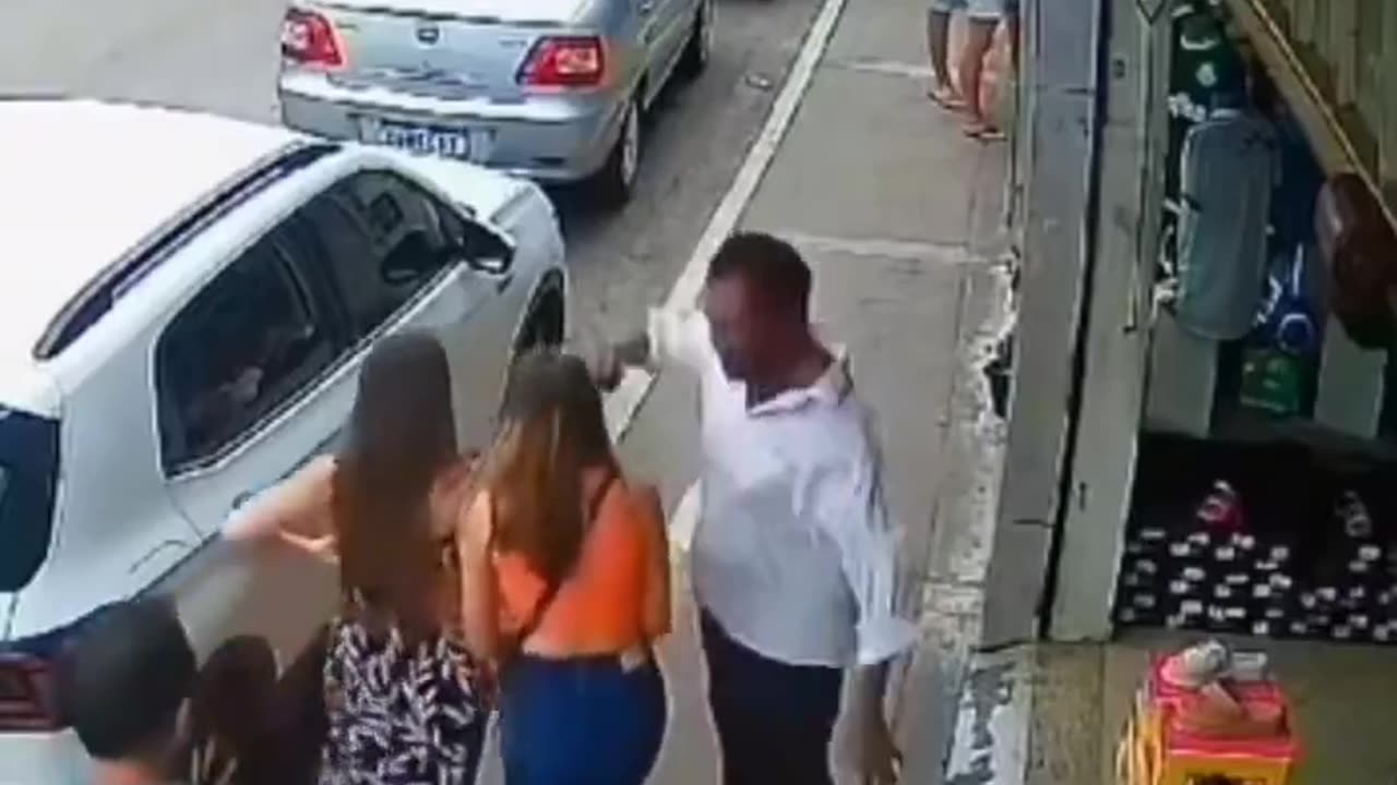 Another Immigrant Punching A Girl