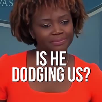 Pierre, President still hasn't done a sit down interview in over 200 days, Is he dodging us ?