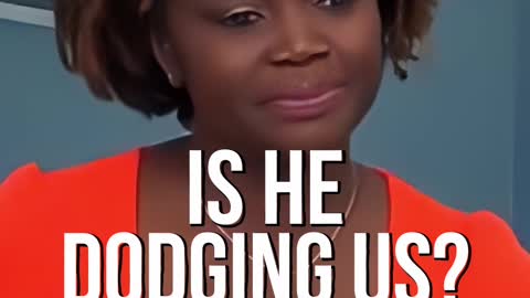 Pierre, President still hasn't done a sit down interview in over 200 days, Is he dodging us ?