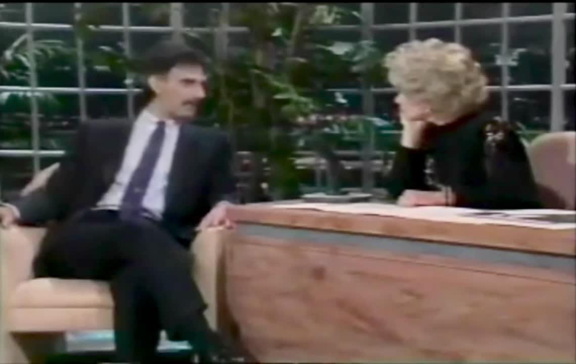 Frank Zappa talks about viruses & vaccines 1986