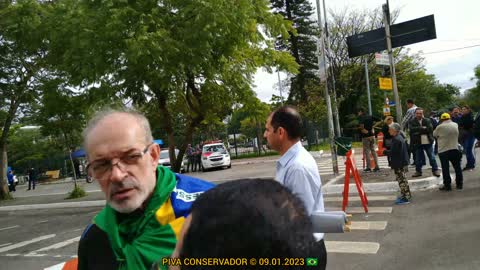 ACAMPAMENTO 🏕️ SENDO DESMONTADO NO COMANDO MILITAR DO SUDESTE IBIRAPUERA SP