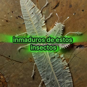 Fósiles de insectos completamente estructurados en una hoja de 15 millones de años.