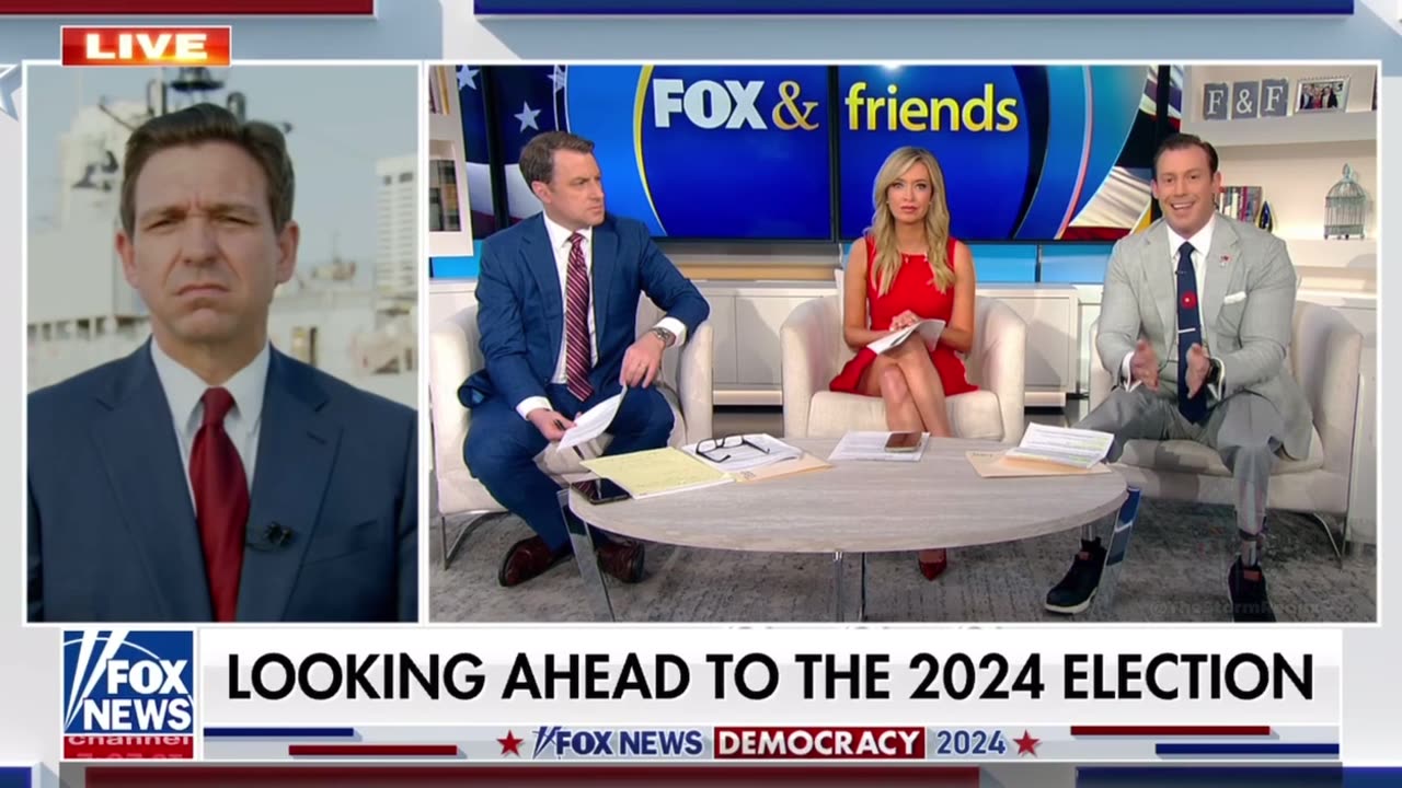 Yikes! DeSantis was just asked why he doesn’t just wait until 2028 to run for POTUS