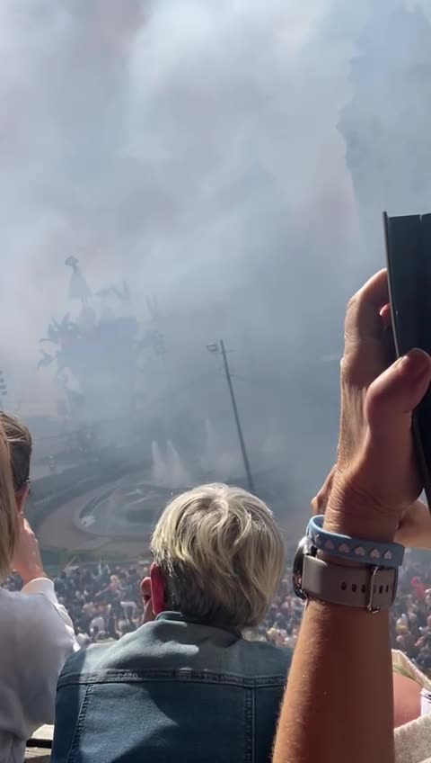 Fireworks in Valencia, Spain