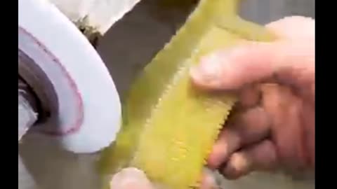 How it is made: Natural Horn Combs Manufacturing Processes