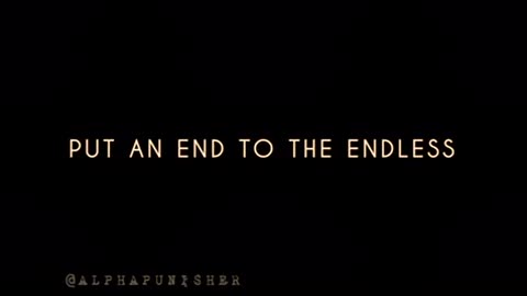 An End To The Endless