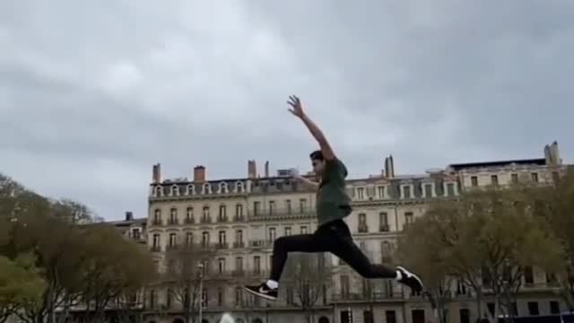 this guy jump too high