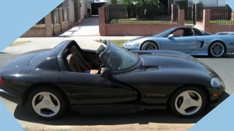 MR24HRS Black Dodge Viper Srt Los Angeles