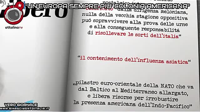 Un'Europa sempre più colonia americana - Vero Giornale 06.10.2022