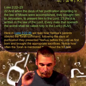 Bits of Torah Truths - Yeshua was Presented to HaShem as the First Born - Episode 21