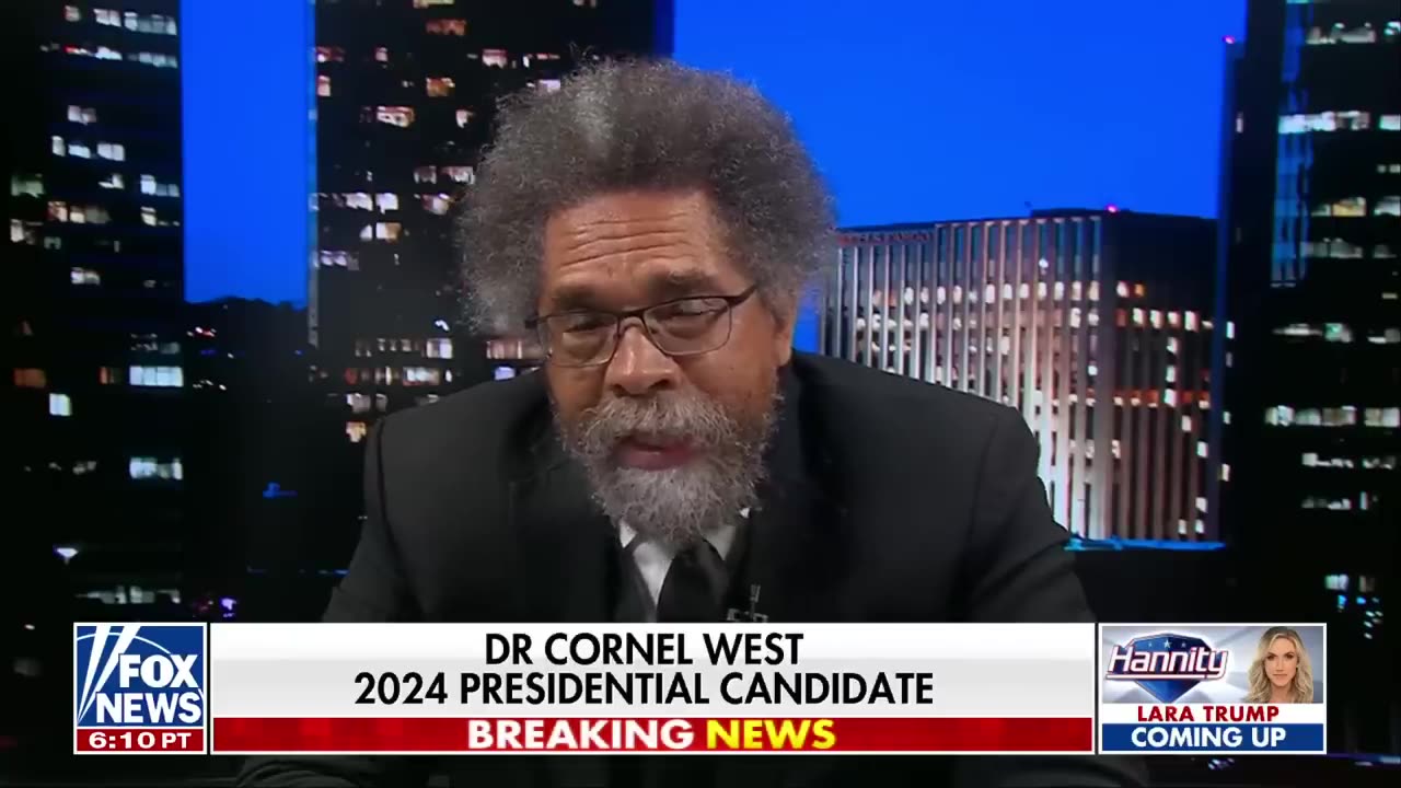 Dr. Cornel west blasts Biden, Trump on racial issues