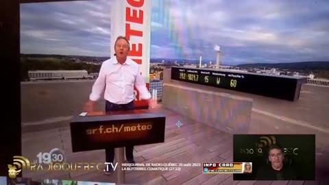 Extrait du WEBJOURNAL DE RADIO-QUÉBEC 20 août 2023 - LA BLITZKRIEG CLIMATIQUE - Température