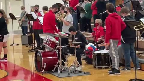 Who’s in a pep band?