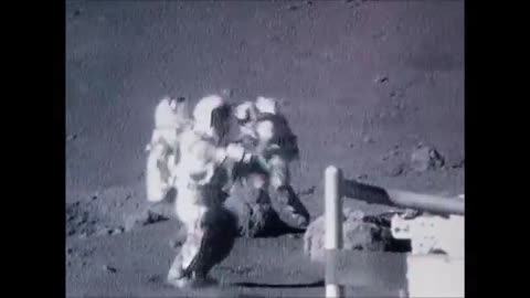 Nasa Apollo mission landed on the lunar surface