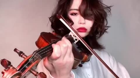 Violin playing