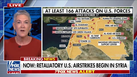 BREAKING Retaliatory US airstrikes begin after deadly Jordan drone attack