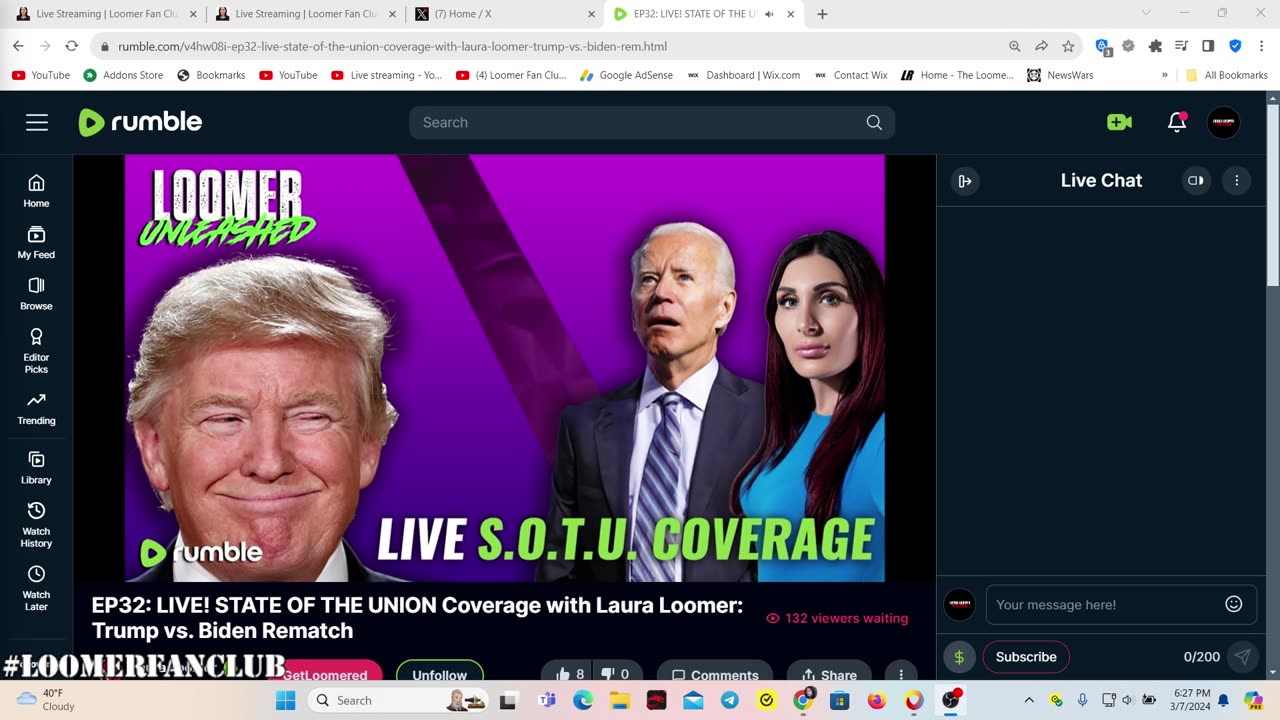 Laura Loomer, Owen Shroyer, Tucker Carlson, Alex Jones, Michelle Malkin SOTU #MAGA Thon