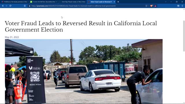 California reversed election results due to voter fraud, then charged the Rep.