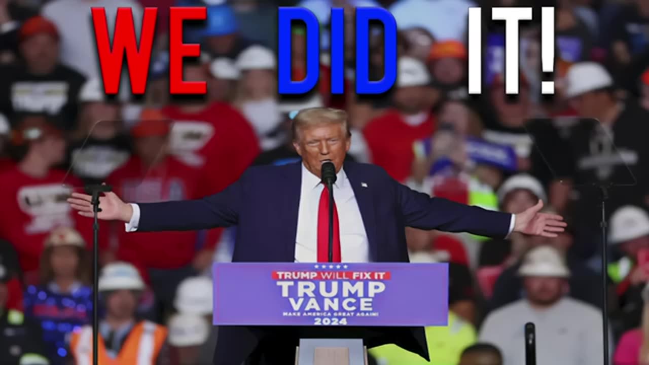 TRUMP WON AGAIN [By Loza Alexander] 🇺🇸🥳🥳🥳