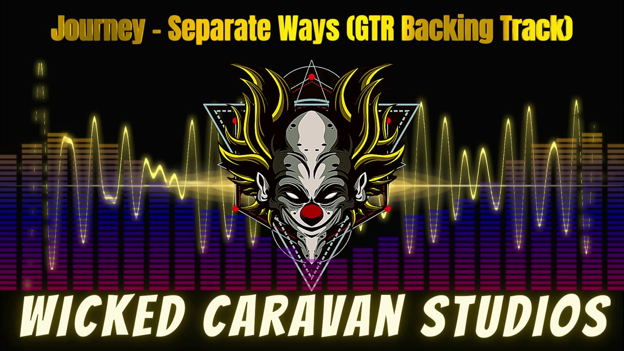 Journey - Separate Ways (GTR Backing Track)