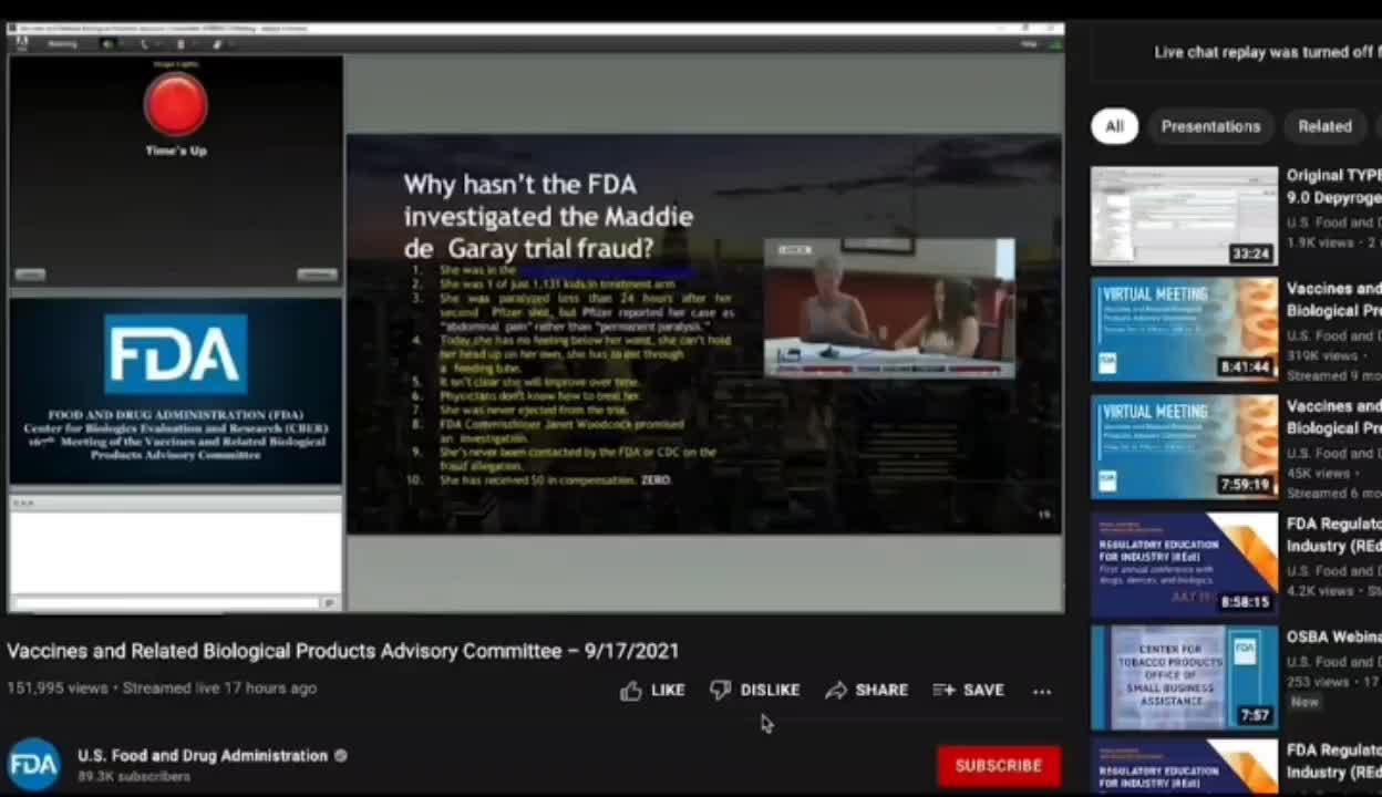 ⚫V058. 🛑 EXPOSED VAX TRUTHS. FDA Panel. BEWARESHARE⚠️