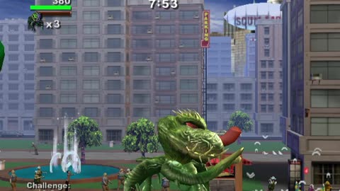 Rampage Total Destruction Central park vore (Venus)