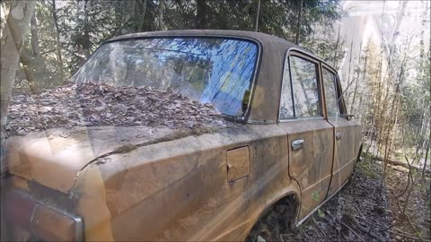 Hylätty Lada UE-17