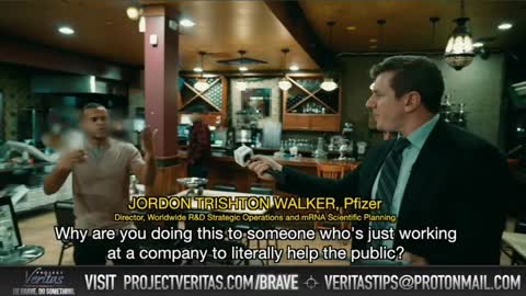 Project veritas clash investigation with pfizer employe turn bad