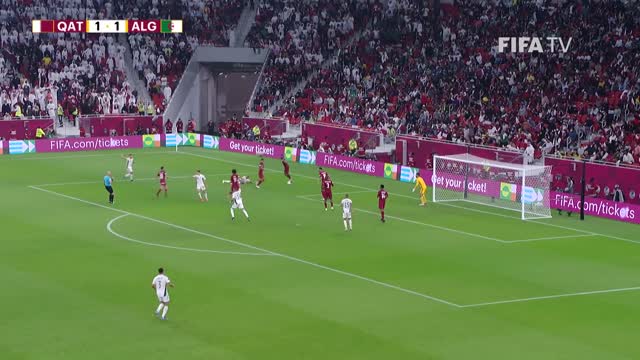 Qatar v Algeria FIFA Arab Cup Qatar 2021 Match Highlights