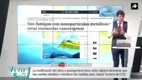 Spanish TV program speaks openly about chemtrails.