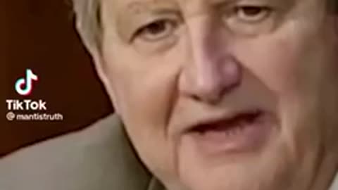 Senator Kennedy with a hilarious admission