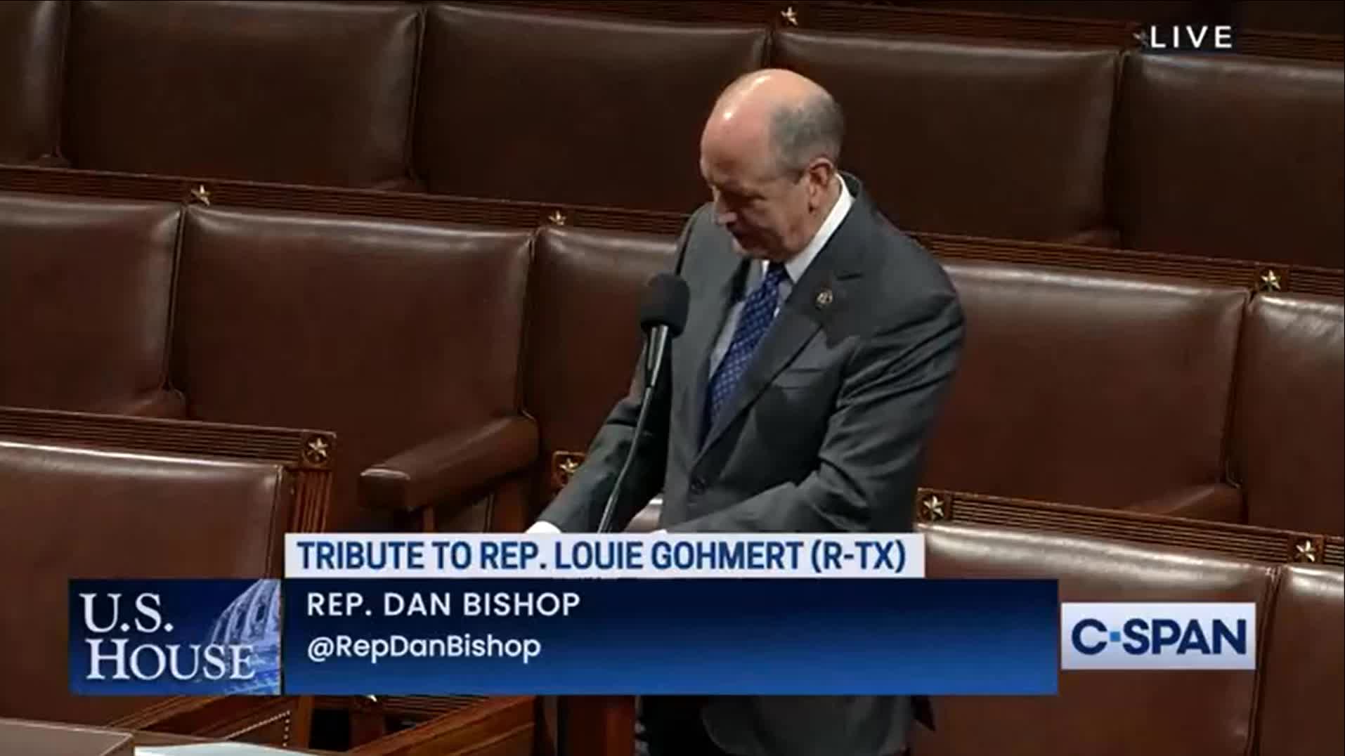 Dan Bishop remarks on Rep. Gohmert: "Gohmert Hour"