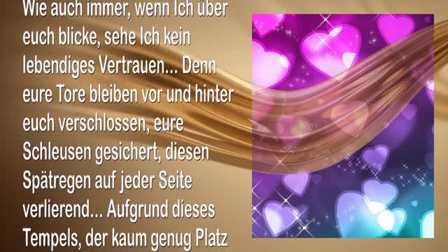 BIST DU TEIL MEINES LEIBES, KENNST DU MICH WIRKLICH ... DANN ÖFFNE DEIN HERZ ❤️ TROMPETE GOTTES