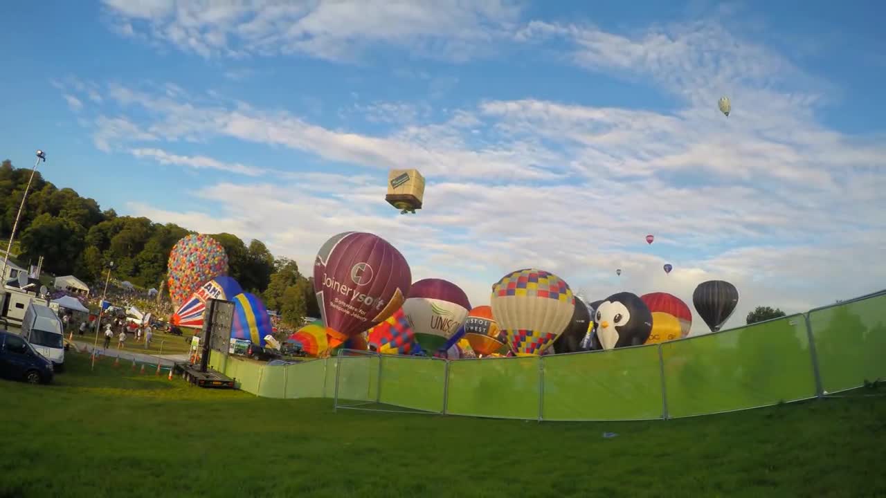 Bristol Balloon Fiesta 2015 - Shot in 4K