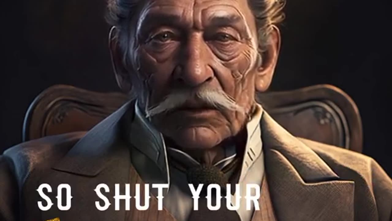 Just shut your mouth!