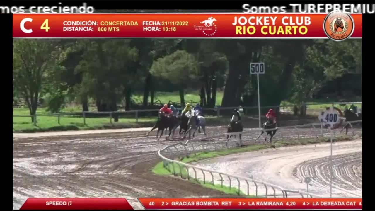 Río Cuarto 21/11/2022 Carrera Nº 04