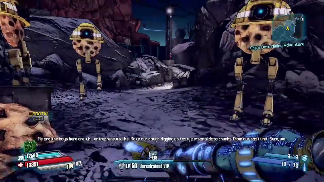 Borderlands: The Pre-Sequel - Chip's Data Mining Adventure