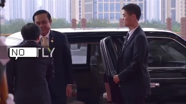 Korean President “Arrives ” at his Daughter Wedding