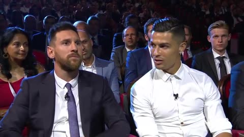 Ronaldo and messi interview 🐐👑