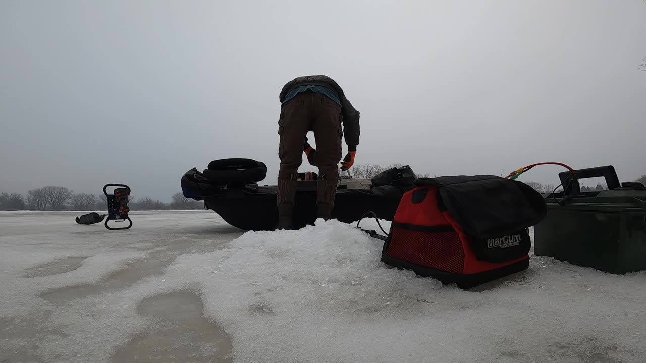 City Pond Ice Fishing