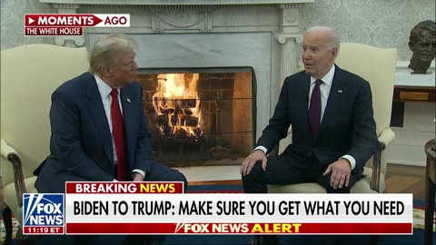 Trump Thanks Biden for ‘Smooth Transition’ in White House Meeting