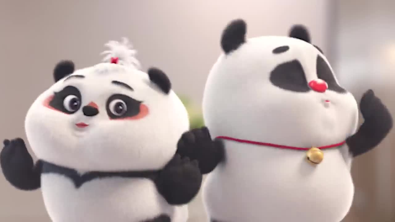 【Bamboo Panda ❤】Dundun enjoys massage - Chinese Short Animation - 熊猫班卜 #animation #Stay #funny