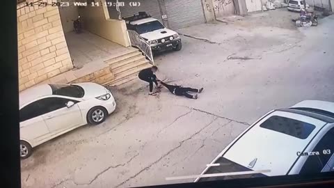 Sniping by the occupation forces, children of Palestine, Jenin