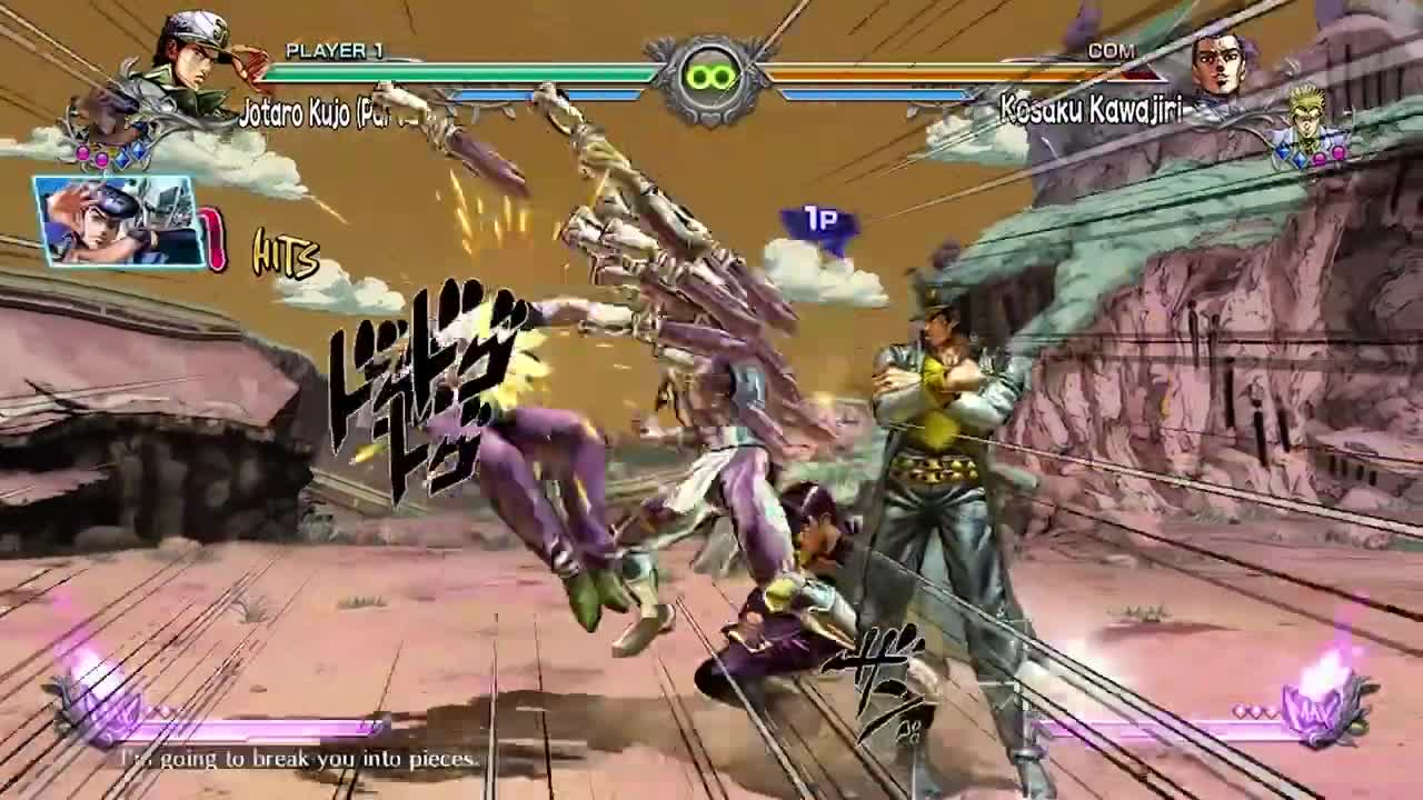 THIS JOTARO COMBO IS INSANELY GOOD!!! _ JoJo's Bizarre Adventure All Star Battle R