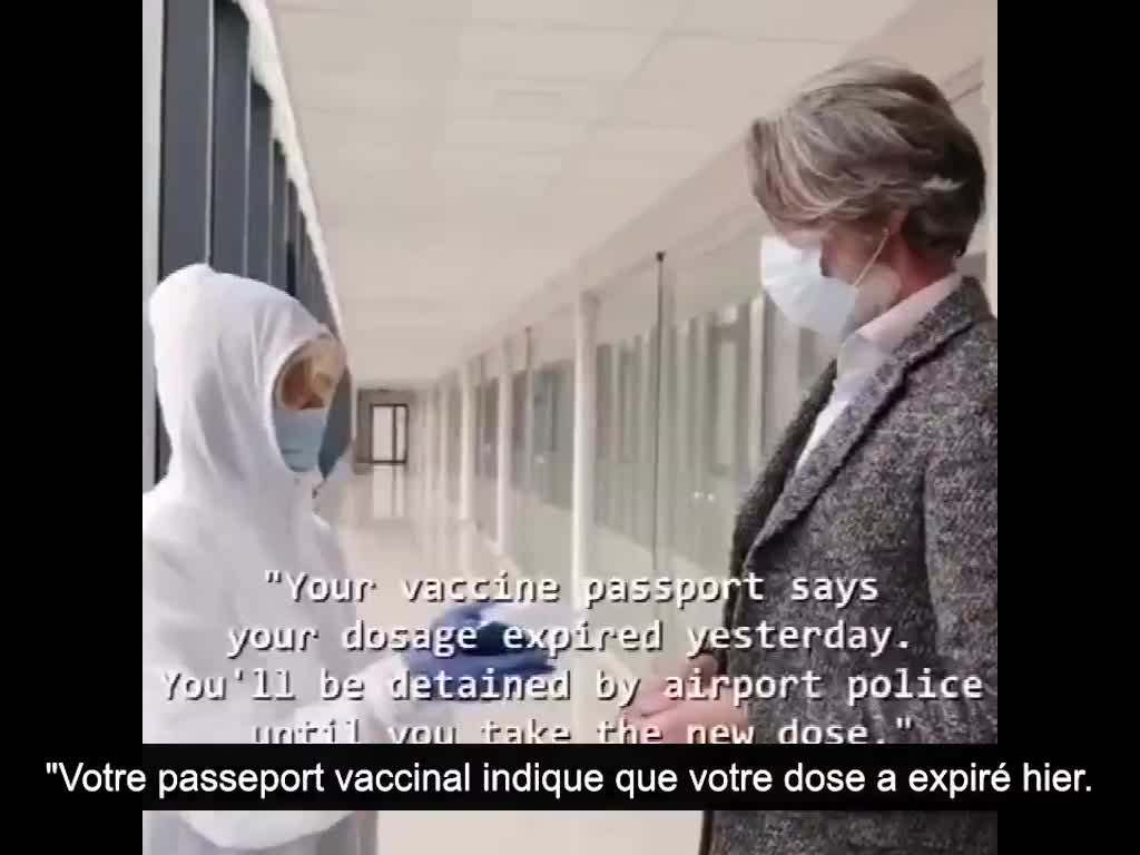 Passeports vaccinaux : ce qu'ils signifient en réalité (VOST)