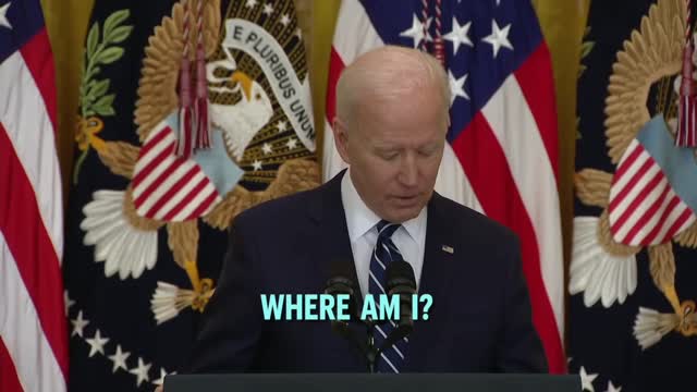 Joe Biden - My Mind's Going Blank Now