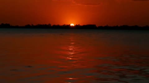Beautiful Evening view in Bangladesh