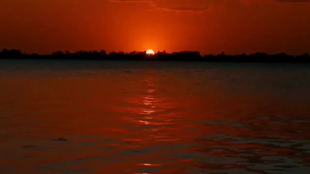 Beautiful Evening view in Bangladesh