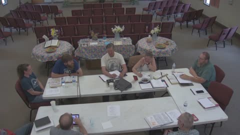 Wednesday Evening Bible Study at Moose Creek Baptist Church 6/7/2023