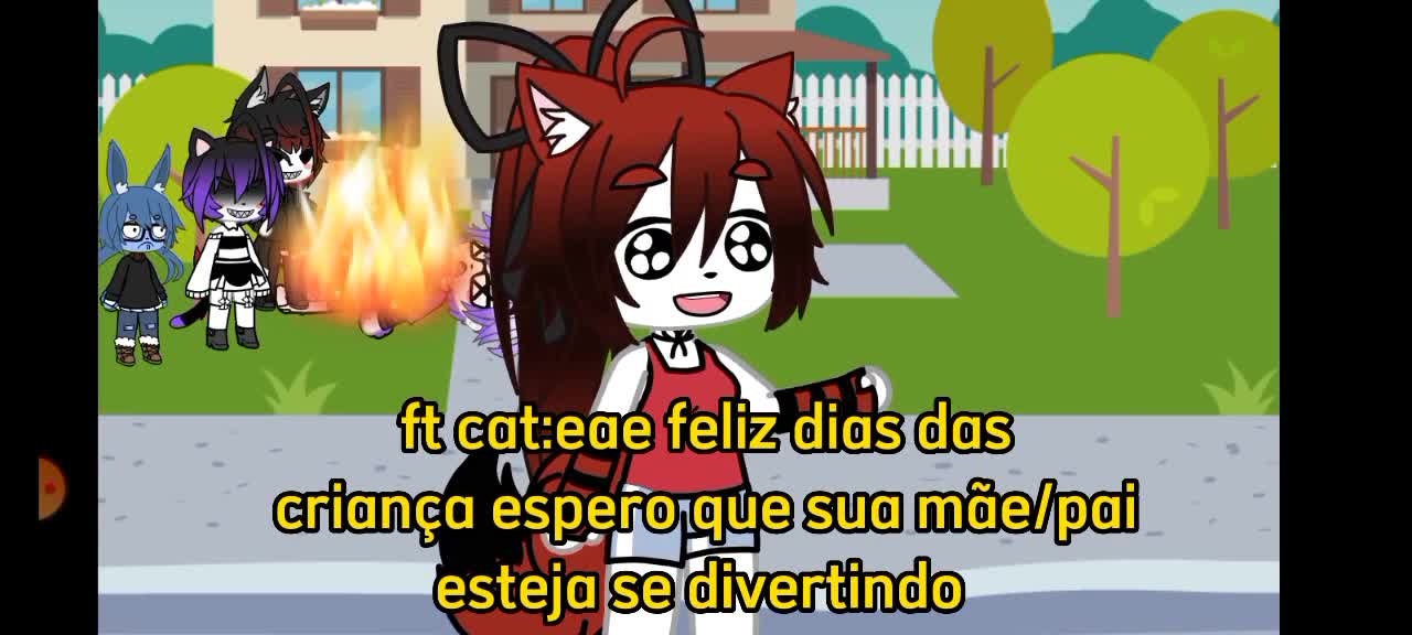 "Feliz dias das crianças"(vídeo curto/gacha life/fnaf)